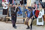 Zwei Tage lang feierten die Langensalzaer mit ihren G&auml;sten aus nah und fern ihr 30. Mittelalterstadtfest (Foto: Eva Maria Wiegand)