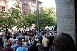 Kundgebund und Protest in Nordhausen - die AfD hatte zum "B&uuml;rgerfest" geladen (Foto: agl)