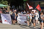 Kundgebund und Protest in Nordhausen - die AfD hatte zum "B&uuml;rgerfest" geladen (Foto: agl)
