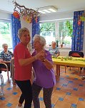 Sommerfest mit Tanz und Grillen in der Tagespflege Ebeleben (Foto: Babett Esche)
