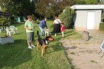 Hundebaden im Salzaquellbad (Foto: agl) Hundebaden im Salzaquellbad (Foto: agl)