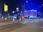 Unfall in Nordhausen (Foto: S.Dietzel) Unfall in Nordhausen (Foto: S.Dietzel)