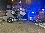Unfall in Nordhausen (Foto: S.Dietzel) Unfall in Nordhausen (Foto: S.Dietzel)