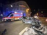 Unfall in Nordhausen (Foto: S.Dietzel) Unfall in Nordhausen (Foto: S.Dietzel)