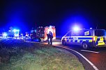 Unfall auf der Bundesstra&szlig;e (Foto: S.Dietzel)