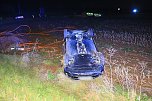 Unfall auf der Bundesstra&szlig;e (Foto: S.Dietzel)