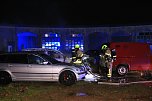 In Nordhausen mussten in der Nacht brennende Fahrzeuge gel&ouml;scht werden (Foto: S. Dietzel)