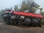 Unfall Haferungen (Foto: Feuerwehr Gro&szlig;wechsungen/Silvio Dietzel)