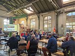 Eisenbahnabend im Straßenbahndepot (Foto: Förderverein Straßenbahnfreunde Nordhausen) Eisenbahnabend im Straßenbahndepot (Foto: Förderverein Straßenbahnfreunde Nordhausen)