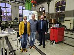 Eisenbahnabend im Straßenbahndepot (Foto: Förderverein Straßenbahnfreunde Nordhausen) Eisenbahnabend im Straßenbahndepot (Foto: Förderverein Straßenbahnfreunde Nordhausen)