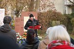 Gedenken an die Pogromnacht und B&uuml;cherverbrennung in Nordhausen (Foto: agl)