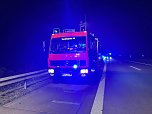 Unfall auf der A 38 (Foto: S.Dietzel) Unfall auf der A 38 (Foto: S.Dietzel)