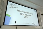 Beim Ressourcenforum 2024 an der Hochschule Nordhausen standen aktuelle Entwicklungen und Herausforderungen der nachhaltigen Ressourcennutzung im Mittelpunkt (Foto: Michael Pieplow)