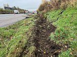 LKW Unfall auf der A38 (Foto: S. Dietzel) LKW Unfall auf der A38 (Foto: S. Dietzel)