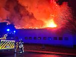 Gro&szlig;brand in Steinheuterode (Foto: Feuerwehr Arenshausen/Silvio Dietzel)