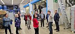 Der Arbeitskreis SCHULEWIRTSCHAFT traf sich bei AHN Biotechnologie und Sokratherm (Foto: M.K&uuml;bler)