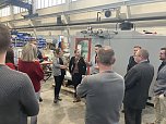 Der Arbeitskreis SCHULEWIRTSCHAFT traf sich bei AHN Biotechnologie und Sokratherm (Foto: M.K&uuml;bler)