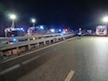 LKW-Unfall auf der A71 (Foto: S.Dietzel)
