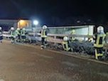 LKW-Unfall auf der A71 (Foto: S.Dietzel)