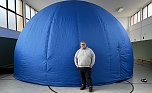 Die Jenaer Sternwarte zu Besuch in der Sonnenhof-Schule in Bad Langensalza (Foto: R.Benich)