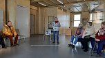 Der Verband der Behinderten besuchte den Erinnerungsort Topf & Söhne, die Ofenbauer von Auschwitz, in Erfurt und hörten sich einen Vortrag an (Foto: Dorothea Kieper) Der Verband der Behinderten besuchte den Erinnerungsort Topf & Söhne, die Ofenbauer von Auschwitz, in Erfurt und hörten sich einen Vortrag an (Foto: Dorothea Kieper)