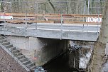 Br&uuml;ckenbaustelle nahe der L&uuml;tzow-Stra&szlig;e (Foto: agl)