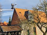 Ein neus Kreuz für Steigerthals Kirche (Foto: C.Wilhelm) Ein neus Kreuz für Steigerthals Kirche (Foto: C.Wilhelm)