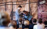 Das "White Horse Theatre" war wieder zu Gast am Humboldt Gymnasium (Foto: Christoph Keil)