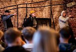 Das "White Horse Theatre" war wieder zu Gast am Humboldt Gymnasium (Foto: Christoph Keil)