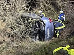 Unfall bei Bleicherode (Foto: S. Dietzel)