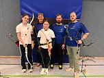 Das Bowteam aus Nordhausen bei der Landesmeisterschaft des Bogensportverbands Th&uuml;ringen (Foto: Bowteam Nordhausen)