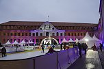 Wei&szlig;e Schlossweihnacht in Sondershausen mit wundervollen Lichtinstallationen (Foto: Janine Skara)