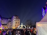 Wei&szlig;e Schlossweihnacht in Sondershausen mit wundervollen Lichtinstallationen (Foto: Janine Skara)