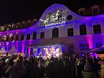Wei&szlig;e Schlossweihnacht in Sondershausen mit wundervollen Lichtinstallationen (Foto: Janine Skara)