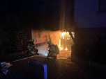 Brand letzte Nacht in Sondershausen (Foto: S.Dietzel)
