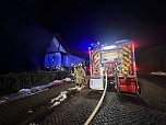 Brand letzte Nacht in Sondershausen (Foto: S.Dietzel)
