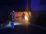 Brand letzte Nacht in Sondershausen (Foto: S.Dietzel)