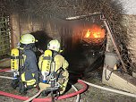 Brand letzte Nacht in Sondershausen (Foto: S.Dietzel)