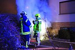 Brand letzte Nacht in Sondershausen (Foto: S.Dietzel)
