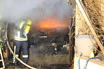 Brand letzte Nacht in Sondershausen (Foto: S.Dietzel)