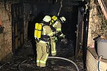 Brand letzte Nacht in Sondershausen (Foto: S.Dietzel)
