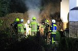 Brand letzte Nacht in Sondershausen (Foto: S.Dietzel)
