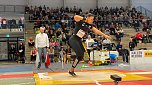 Der Wettkampf der Damen beim Kugelstoßen Indoor in Nordhausen (Foto: Eva Maria Wiegand) Der Wettkampf der Damen beim Kugelstoßen Indoor in Nordhausen (Foto: Eva Maria Wiegand)