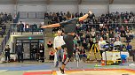 Der Wettkampf der Damen beim Kugelstoßen Indoor in Nordhausen (Foto: Eva Maria Wiegand) Der Wettkampf der Damen beim Kugelstoßen Indoor in Nordhausen (Foto: Eva Maria Wiegand)