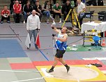 Kugelsto&szlig;-Indoor in der Wiedigsburg (Foto: Peter Blei)