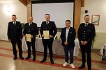 Ehrungen und Bef&ouml;rderungen f&uuml;r Feuerwehrkameraden (Foto: Niklas-Finn Beck)