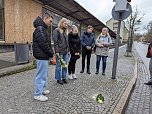 Gegen das Vergessen � Internationaler Holocaust Gedenktag in Sondershausen (Foto: Janine Skara)