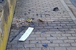Unfall mir Fahrerflucht in Gro&szlig;furra (Foto: S.Dietzel)