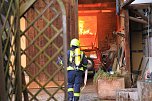 Scheunenbrand heute Morgen in Himmelsberg (Foto: S.Dietzel) Scheunenbrand heute Morgen in Himmelsberg (Foto: S.Dietzel)