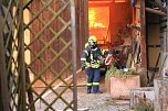Scheunenbrand heute Morgen in Himmelsberg (Foto: S.Dietzel) Scheunenbrand heute Morgen in Himmelsberg (Foto: S.Dietzel)